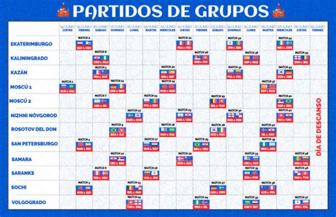 Haz tu propia predicción con el juego de bbc mundo. Ver calendario completo de partidos Rusia 2018 | Mundial ...