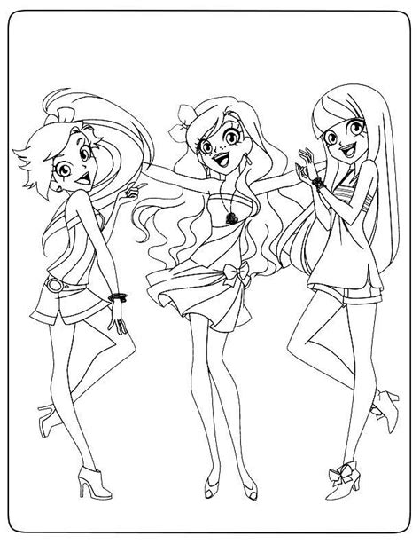 It develops fine motor skills, thinking, and fantasy. Lolirock Coloring Pages - Coloring Home