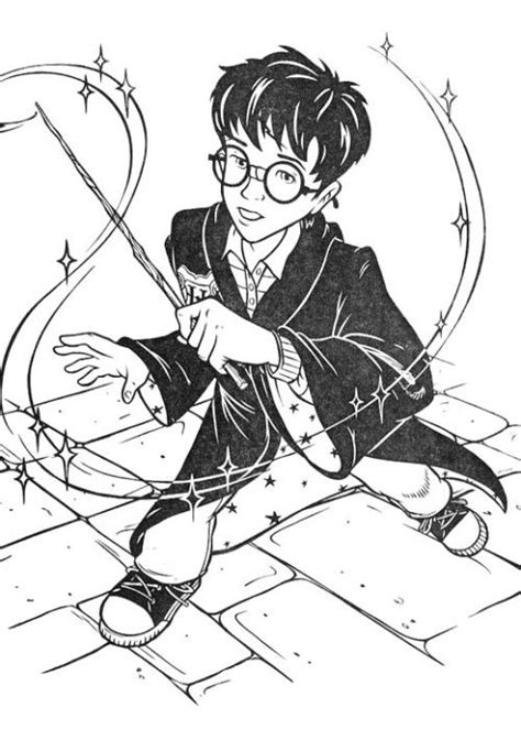 14 harry potter coloring pages. Harry Potter Spells Give Coloring Pages | Coloring pages ...