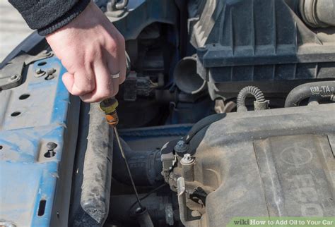 Overfilling the engine oil in your car can cause serious damage to your internal engine parts and eventually lock up your engine. How to Add Oil to Your Car (with Pictures) - wikiHow