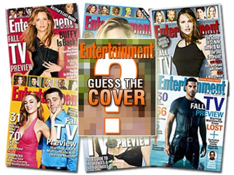 40 fall tv shows we're excited to watch. Our 3rd Annual Guess the Cover Contest: Entertainment ...