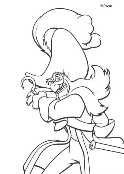 Forms, number, letters, days of the week. Peter Pan coloring pages - Captain Hook portrait | Mermaid ...