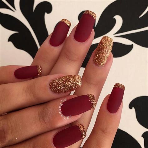 Siria es el mayor importador del mate argentino. Nail art matte | Uñas de gel rojas, Uñas para quinceañeras ...