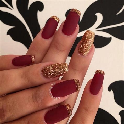 Puedes comprar una de buena calidad en este link. Nail art matte | Uñas de gel rojas, Uñas para quinceañeras ...