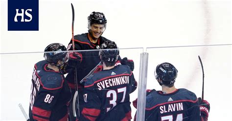 The our line starts crew discuss the big moves the hurricanes at the trade deadline and debate if it was smart for them to go all in. Sebastian Aho ja Sami Vatanen syöttövireessä, Carolina vei ...