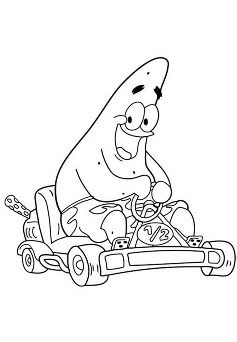 What nickelodeon characters are full of energy, are very. Patrick Starfish Coloring Pages - Coloring Home