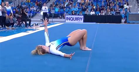 See more ideas about gymnastics pictures, female gymnast, gymnastics girls. Gymnast delivers 'dark & scary' routine making everyone scream