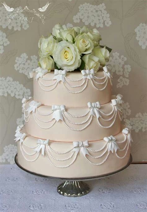 Romeo & juliet wedding cake; Romeo & Juliet Cakes, Doris 50s tiered stacked wedding ...