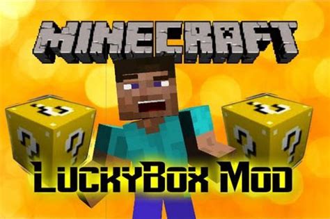 That is all depends on your luck, just break the block and instead it can receive blocks how to install lucky block. 1.12/1.11.2/1.10.2 Lucky Block Mod (Wide Range Of Items ...