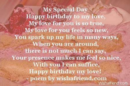 Wishing an ex on her birthday is likely to ruffle a lot of feathers. Girlfriend Birthday Quotes Unique Girlfriend Birthday Poems | Happy birthday love quotes ...