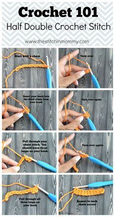 The crochet camel stitch might be one of my favorite textures to incorporate into my hats and scarves. Crochet 101 - Half Double Crochet Stitch | Half double ...