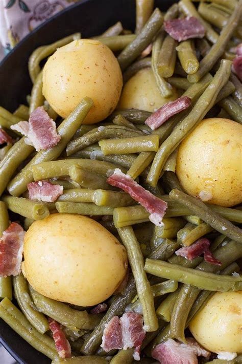 How to soak beans quickly using the instant pot (step by step instructions). Instant Pot Green Beans with New Potatoes and Bacon are ...