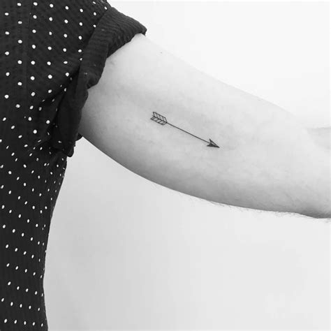 Maybe you would like to learn more about one of these? Arrow tattoo on the left inner arm. | Small arrow tattoos, Inner arm tattoos, Arrow tattoos