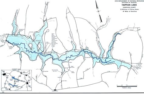 Complete kitchen featuring stove, refrigerator/freezer, microwave, coffee maker, toaster, dishes, pots, pans, glasses and utensils. Tappan Lake Fishing Map | Northeast Ohio | Go Fish Ohio