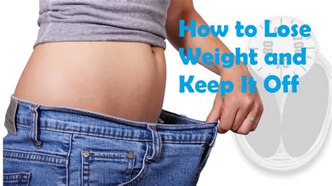 Lose weight & maintain a healthy lifestyle with exante diet plans. How to Lose Weight and Keep It Off? - YouTube