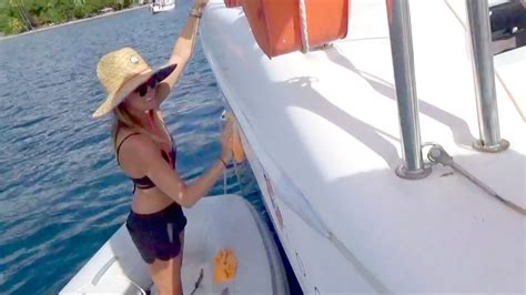 17:39 something about bequia makes us crazy. WANTED: Girls in bikinis in Dominica! Nailed it! Sailing MLS S4E5 - YouTube