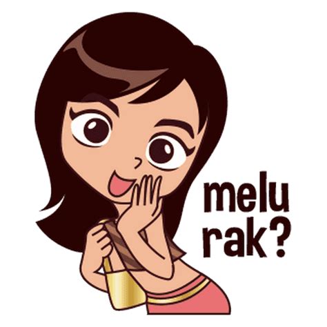 Stiker Wa Lucu Saru