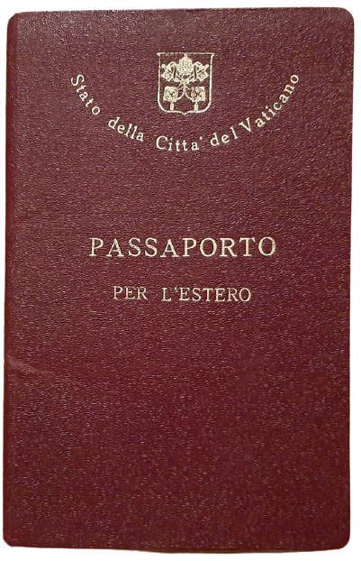 Nasalli rocca studied at the pontifical roman seminary, pontifical roman athenaeum s. Vatican City passport 1934 for a Cardinal • Passport ...