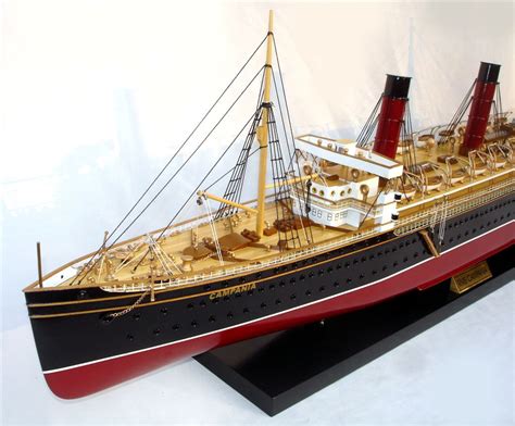 The charge will be taken from your paypal account or the card. RMS Campania Wooden Model Ship - GN (CS0070P) - UK Premier ...