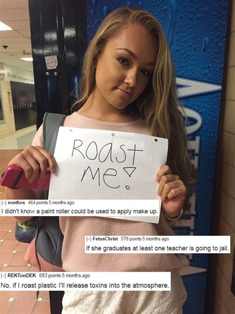 She teases her stepdaddy because she's a good girl. 49 Roasts That Hurt So Good - Funny Gallery | eBaum's World