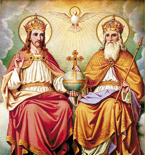 La santísima trinidad es una figura y expresión propia de la iglesia católica que invita a adorar a las tres divinas personas que son una unidad en sí, sin confundirse y sin separarse. ¿Qué significa que Dios es Uno y Trino? - Parroquia de la ...