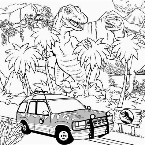 Polish your personal project or design with these jurassic park logo transparent png images, make it even more personalized and more attractive. Jurassic Park Indominus Rex Coloring Page - ColoringBay