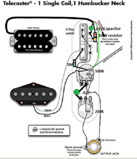 1 humbucker 1 single coil 3 way lever switch 1 volume 1 tone 00 jackson guitars. 26 Telecaster Wiring Diagram Humbucker Single Coil - Wiring Database 2020