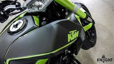 The bike gave a whole new definition to india's lower performance segment and is unrivaled in almost ever aspect. Modified Duke 200 in Green shade by KNIGHT Auto Customizers