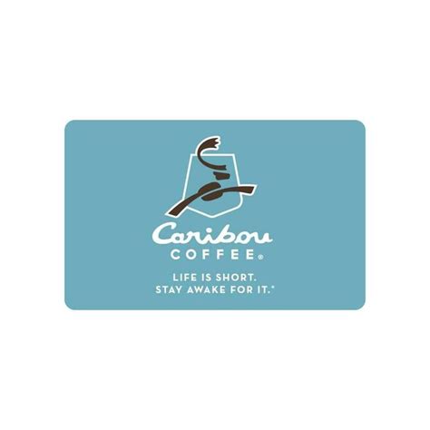 This can be done either on the companys website or in any authorized place in your city. Caribou Coffee Gift Card $50 (Email Delivery) | Caribou ...