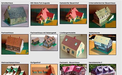 Von den 12 bastelmodellen wurden 3 gebasteltund sind nicht mehr dabei. Kartonbau und Papiermodelle: Häuser, Häuser, Häuser für die Eisenbahn 1:87