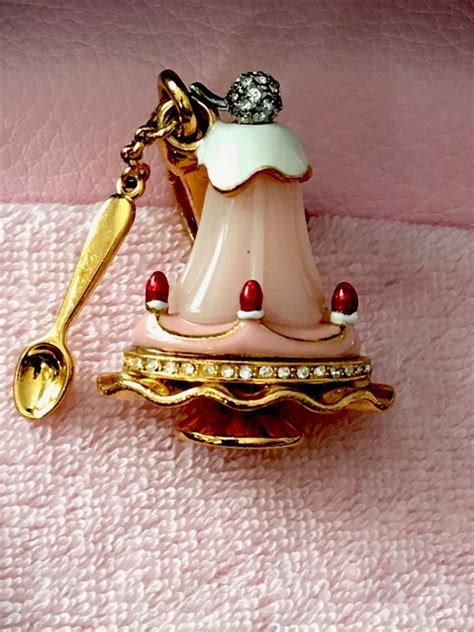 Juicy couture silver loaded with rare charms bracelet. RARE 2007 Juicy Couture DESSERT W/ SPOON Charm VHTF ...
