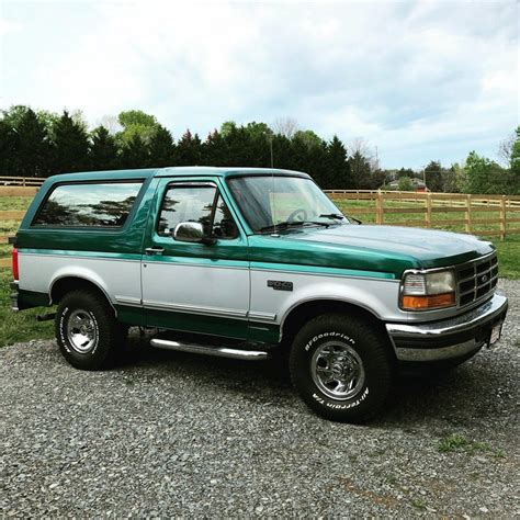 With 7 different bronco models built for customization. My recently acquired '96 Bronco XLT, already love this ...