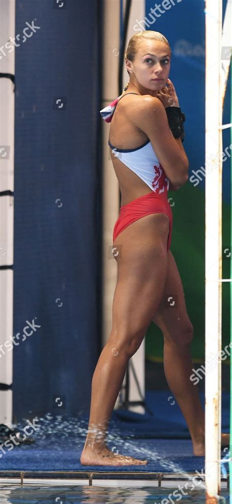 Women's 10m platform victory ceremony. Rio2016 Tonia Couch Diving Womens 10m Platform Editorial ...