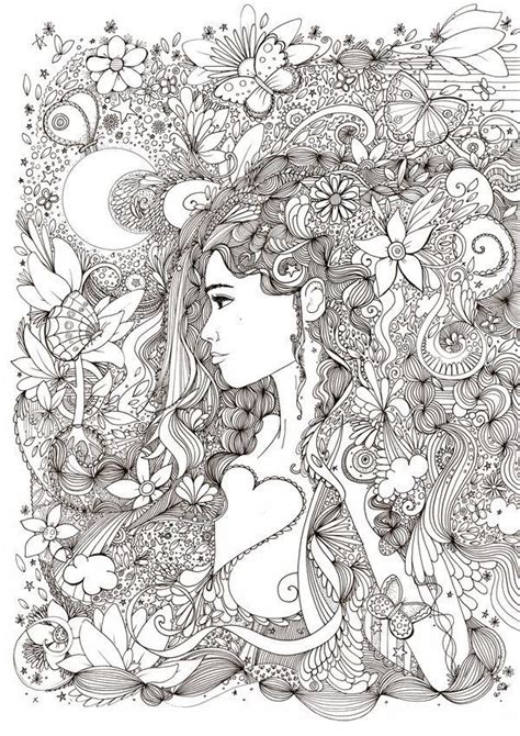 Here are some works related to this form of art, to color as you want ! 8x10 Coloring Pages Abstract Mermaid - Dejanato