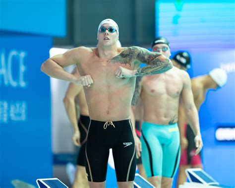 The first three gold medals of dressel's. Klete Keller Speedo : Caeleb Dressel Hali Flickinger Pull ...