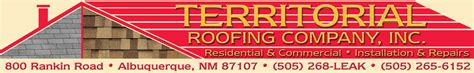 Albuquerque commercial property management companies and owners have entrusted their buildings to seamless roofing solutions for more than 10 years. TERRITORIAL ROOFING CO INC | Roofing Contractors in ...