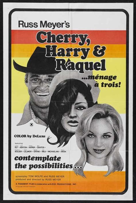 Find here all our movies, show times and cinema venues and book your ticket online! Cherry, Harry & Raquel ! (1970) DVD | Russ meyer, Movies ...