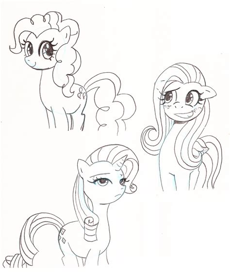 To know better about them, please visit my pony pictures section of our website. Mlp Alicorn Mane Six Coloring Coloring Pages