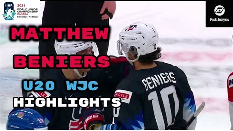 Jun 16, 2021 · matthew beniers is a very intriguing prospect. Matthew Beniers 2021 IIHF U20 WJC Highlights - YouTube