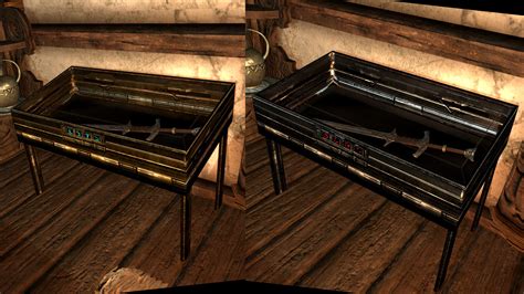 Be sure to hold not tap:dsocial medias:stream. Sci Fi Display Cases - Dwemer and Yautja at Skyrim Nexus ...