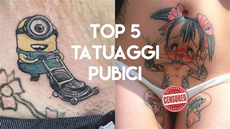 We did not find results for: TOP 5 : TATUAGGI PUBICI PIU' ASSURDI DI SEMPRE! - YouTube