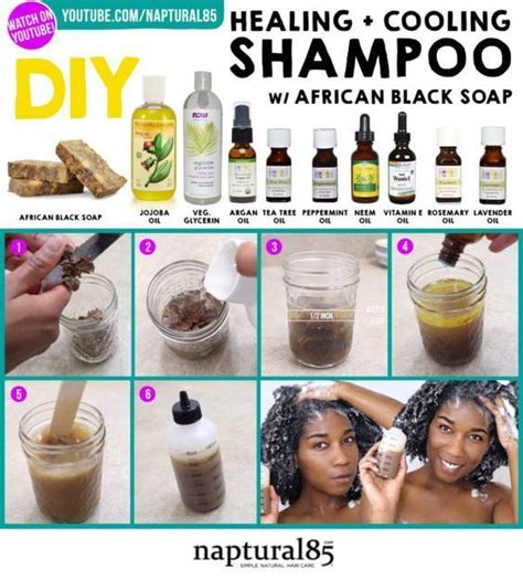 These products often use ingredients that claim to support a healthy scalp, which is more. DIY African Black Soap Shampoo For Scalp Healing | Natural ...