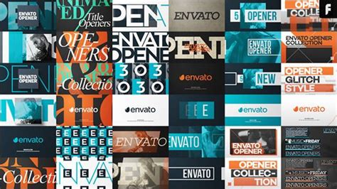 Download free after effects templates , download free premiere pro templates. Typo Opener Pack (With images) | Templates, Videohive ...