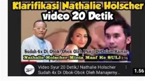 Check spelling or type a new query. Viral Beredar Link Video 20 Detik Nathalie Holscher dan ...