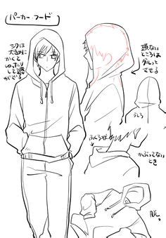 Hoodie drawing reference how to draw a hoodie draw hoodies step by step fashion pop culture free online drawing drawing art draw fabric clothes clothing hoodie reference hood tutorial sweatshirt hijab Anime Hoodie Drawing Easy