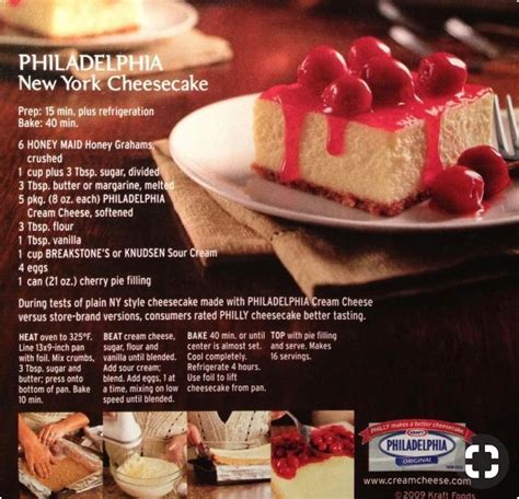 You just found recipes for all your favorite famous foods! 6 Inch Cheesecake Recipes Philadelphia / Mix N Match Mini ...