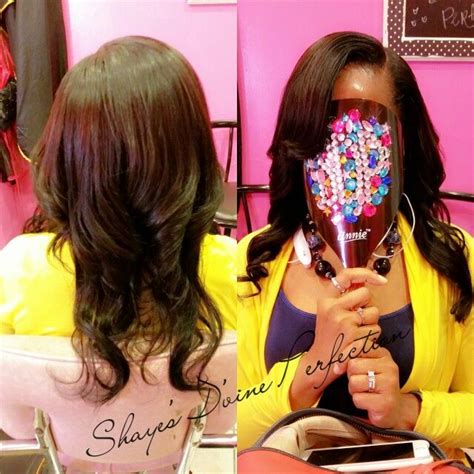 Think about sew in weaves. Traditional Sew-in | Long weave hairstyles, Weave ...