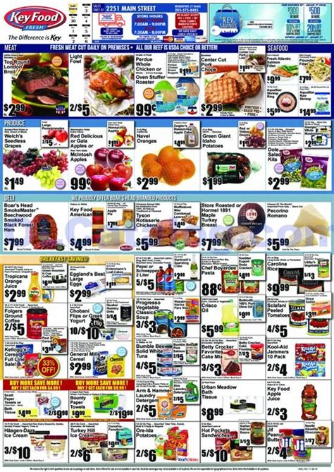 The southwest may be parched, but the spicy food is sure to get your juices flowing! Key Food Weekly ad March 8 - 14, 2019