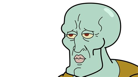 All memes › squidward happy/sad. Foto Squidward Keren 3d | Tochtye