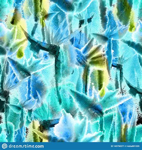 Professional florists give plain flowers new life by using dyes to enrich the original color or to completely give blooms a new shade. Tropical Jungle Seamless Pattern Print Watercolor Tie Dye ...